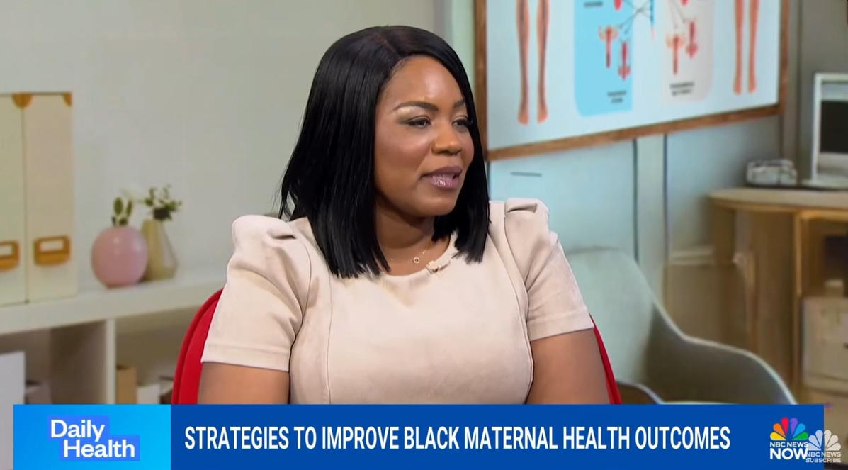 NBC News: Strategies to Improve Black Maternal Health Outcomes