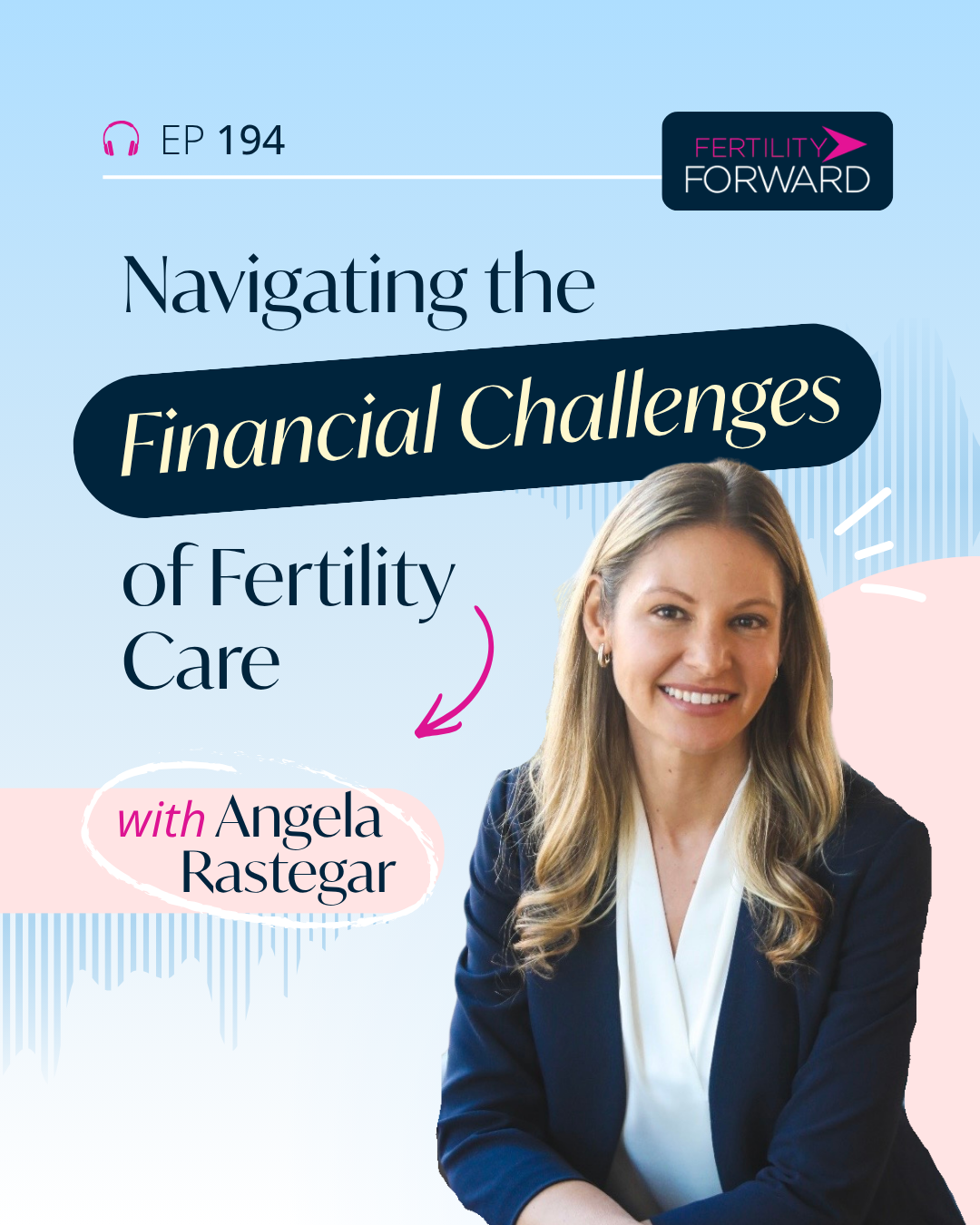 Ep 194: Navigating the Financial Challenges of Fertility Care with Angela Rastegar